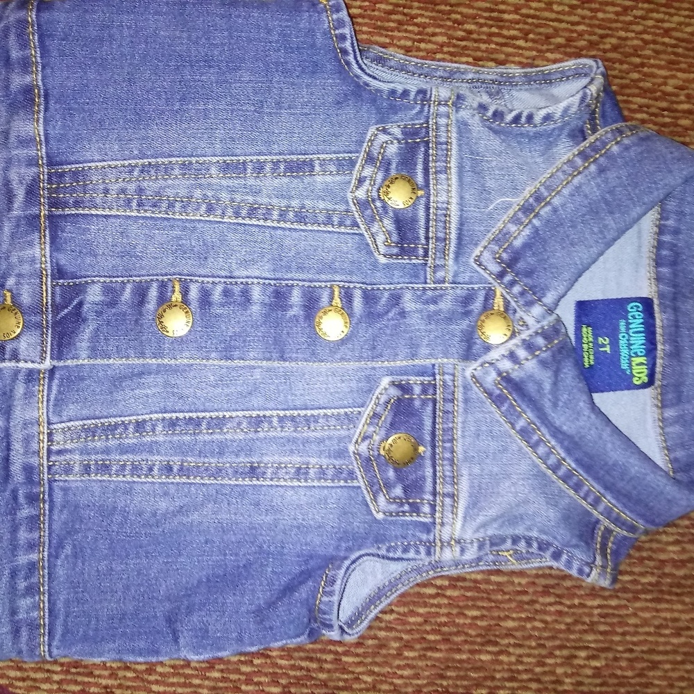 2t girls vest